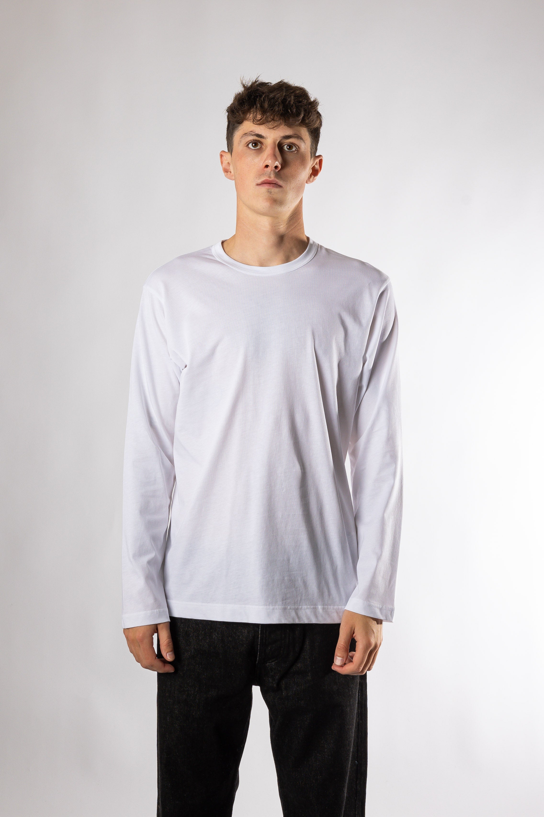 CDG Shirt Forever - Men's Long-sleeve - White COMME DES GARÇONS shirt