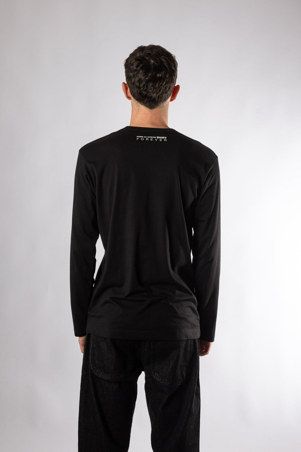 CDG Shirt Forever - Men's Long-sleeve - Black COMME DES GARÇONS shirt