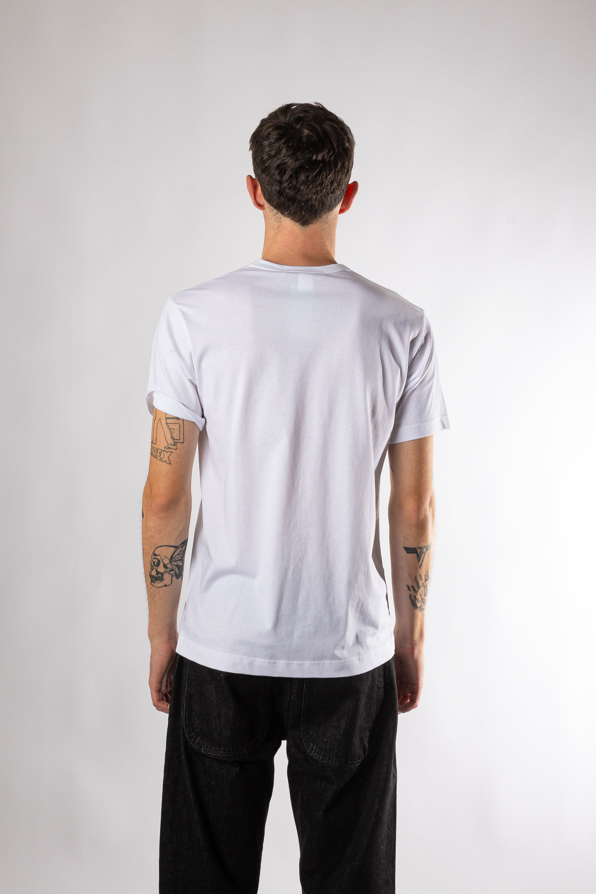 Men's Graphic Printed T-Shirt WHITE COMME DES GARÇONS shirt