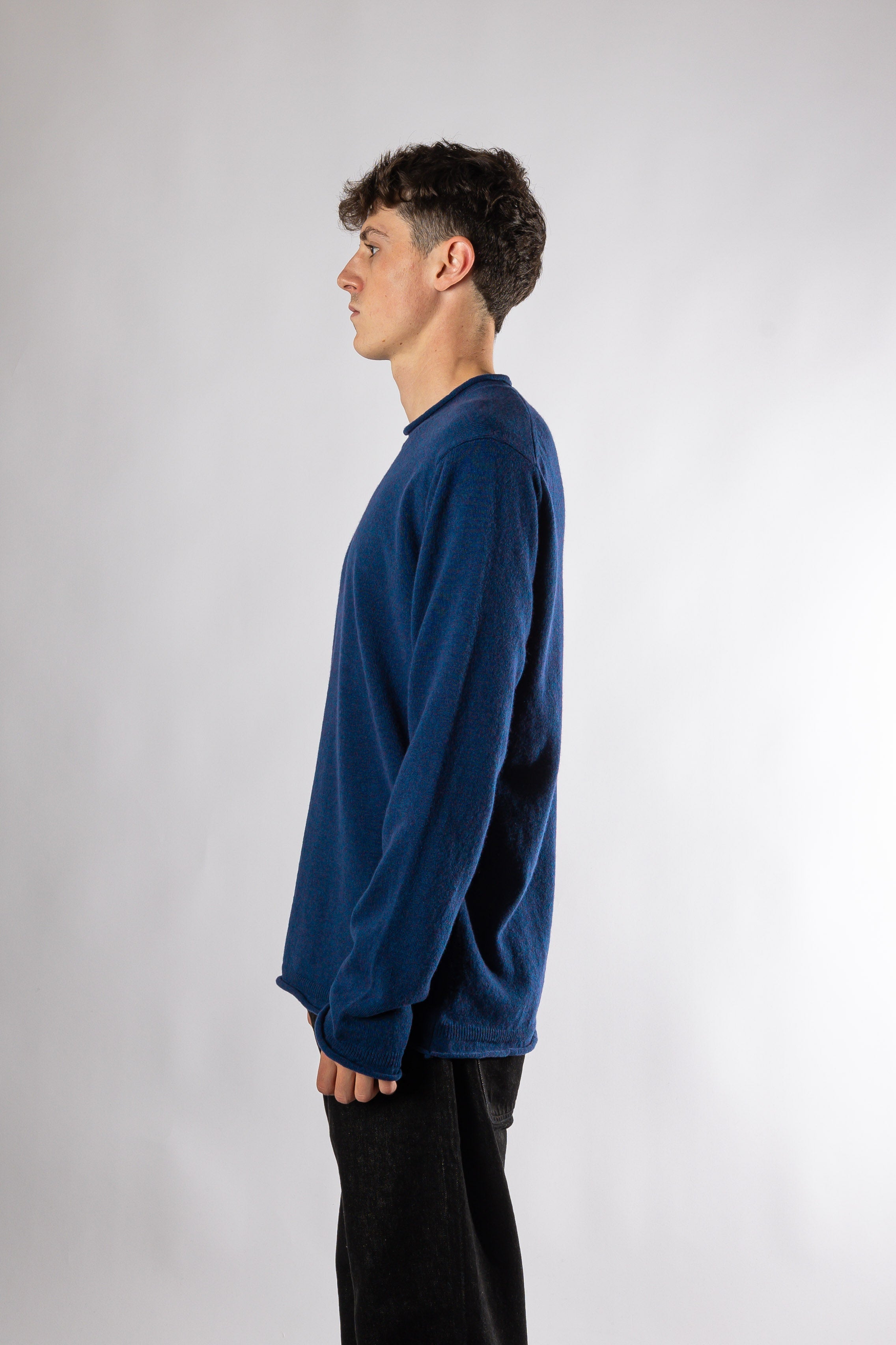 MENS SHIRT KNITTED - BLUE COMME DES GARÇONS shirt