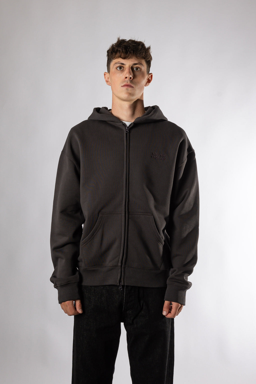 Emblem zip up hoodie The New Original