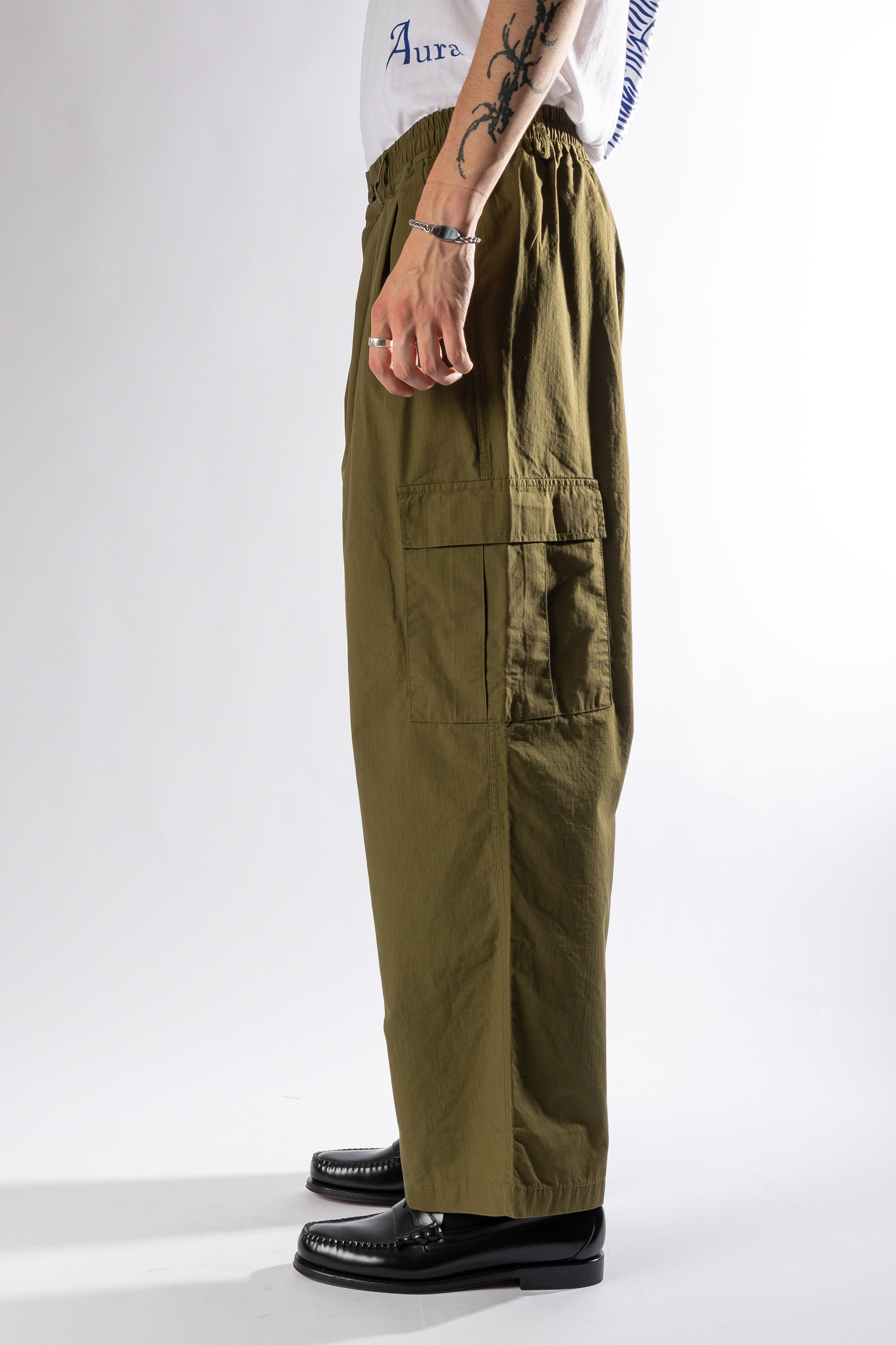 RIPSTOP CARGO PANTS KHAKI Kappy