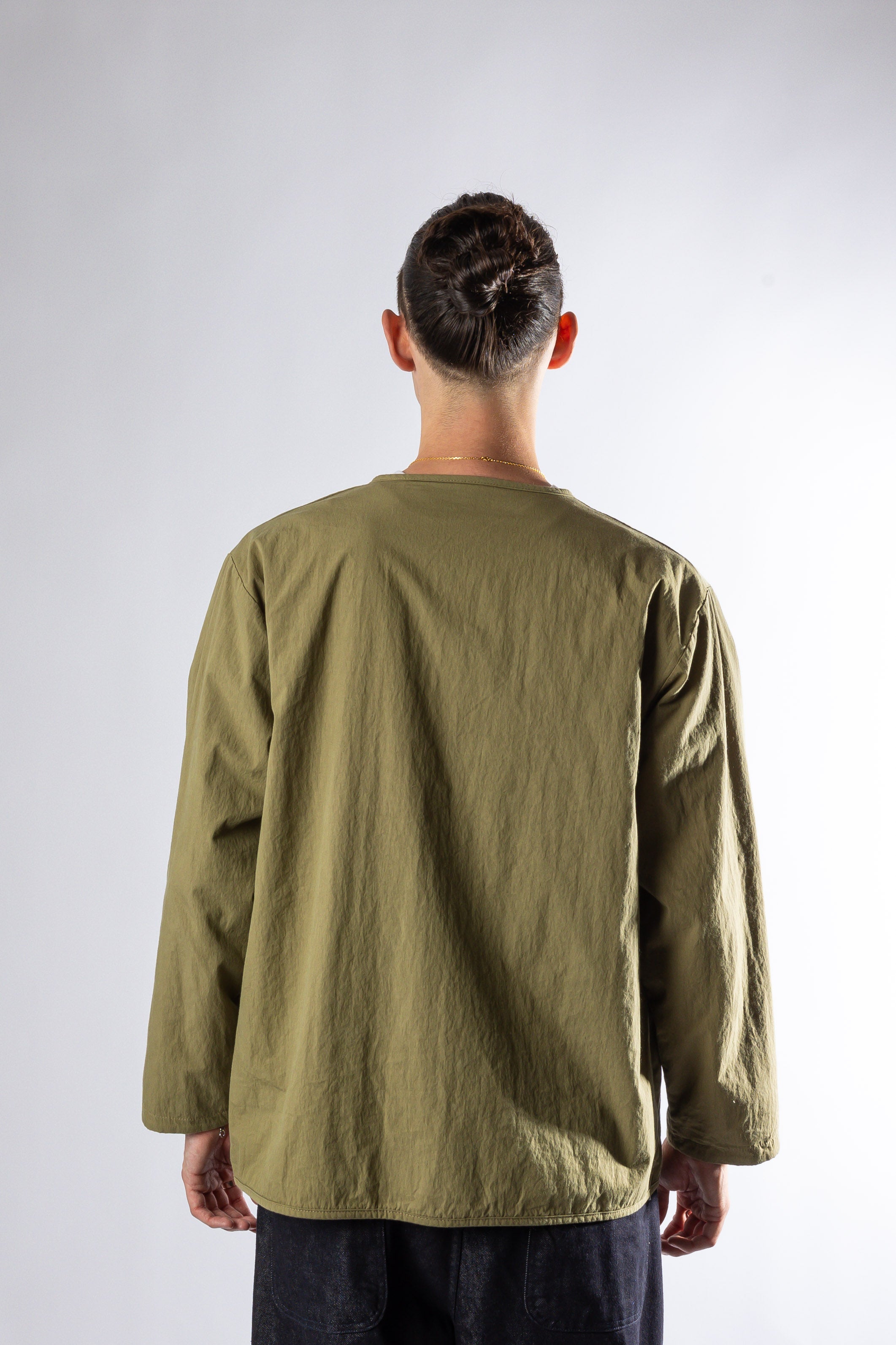 REVERSIBLE UTILITY ROUND JACKET KHAKI Kappy