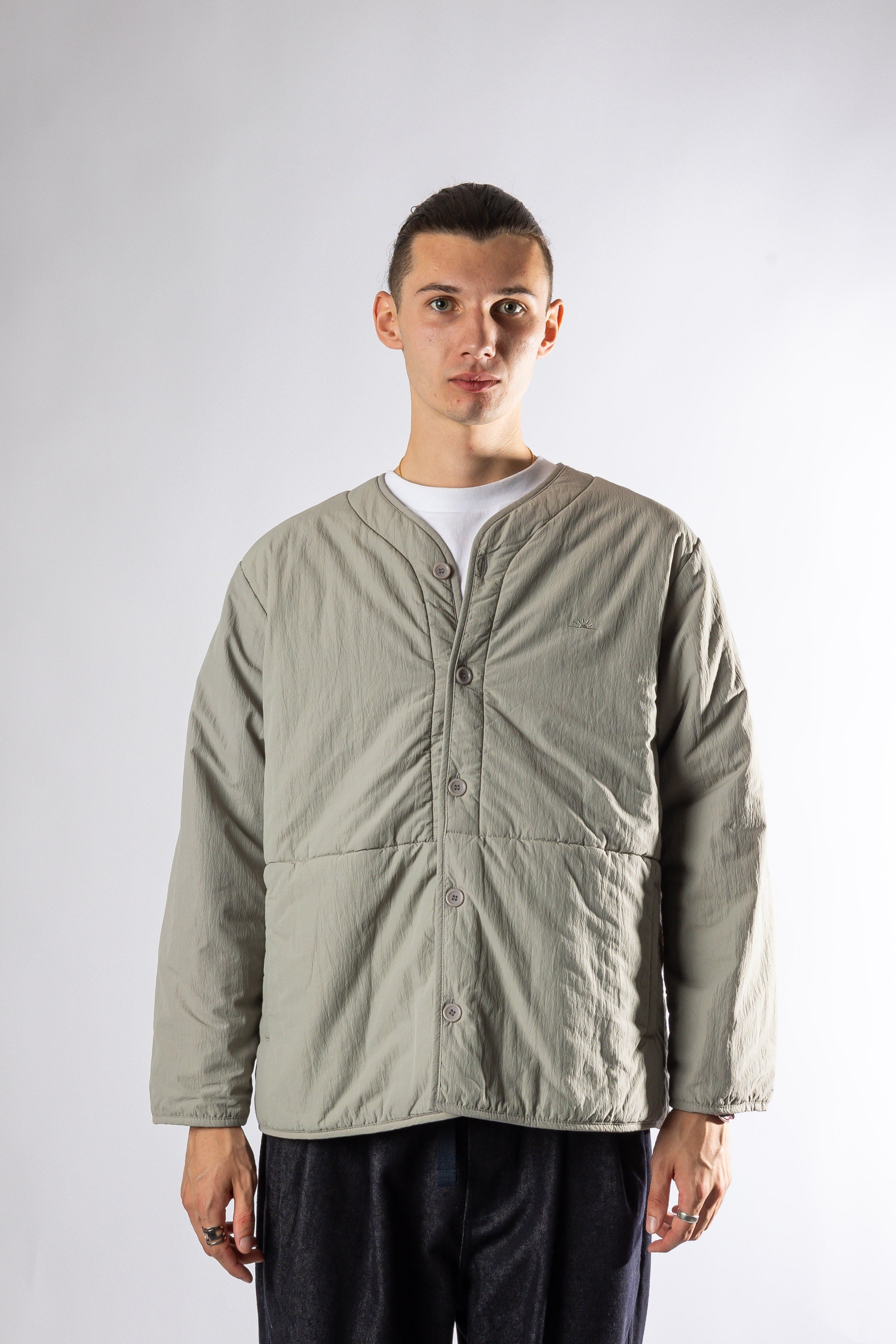 PADDING JACKET LIGHT GRAY Kappy