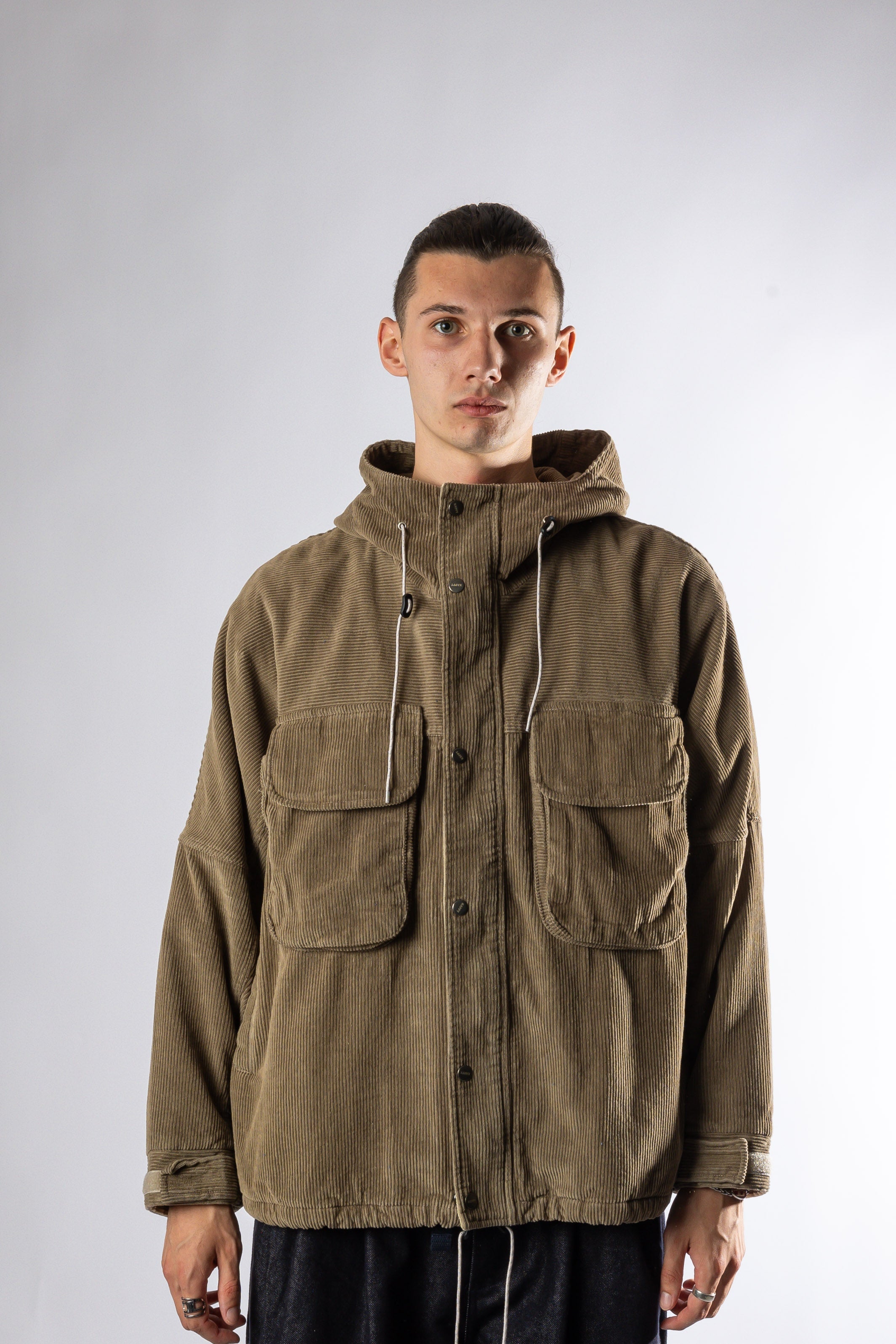 CORDUROY MOUNTAIN JACKET BEIGE Kappy