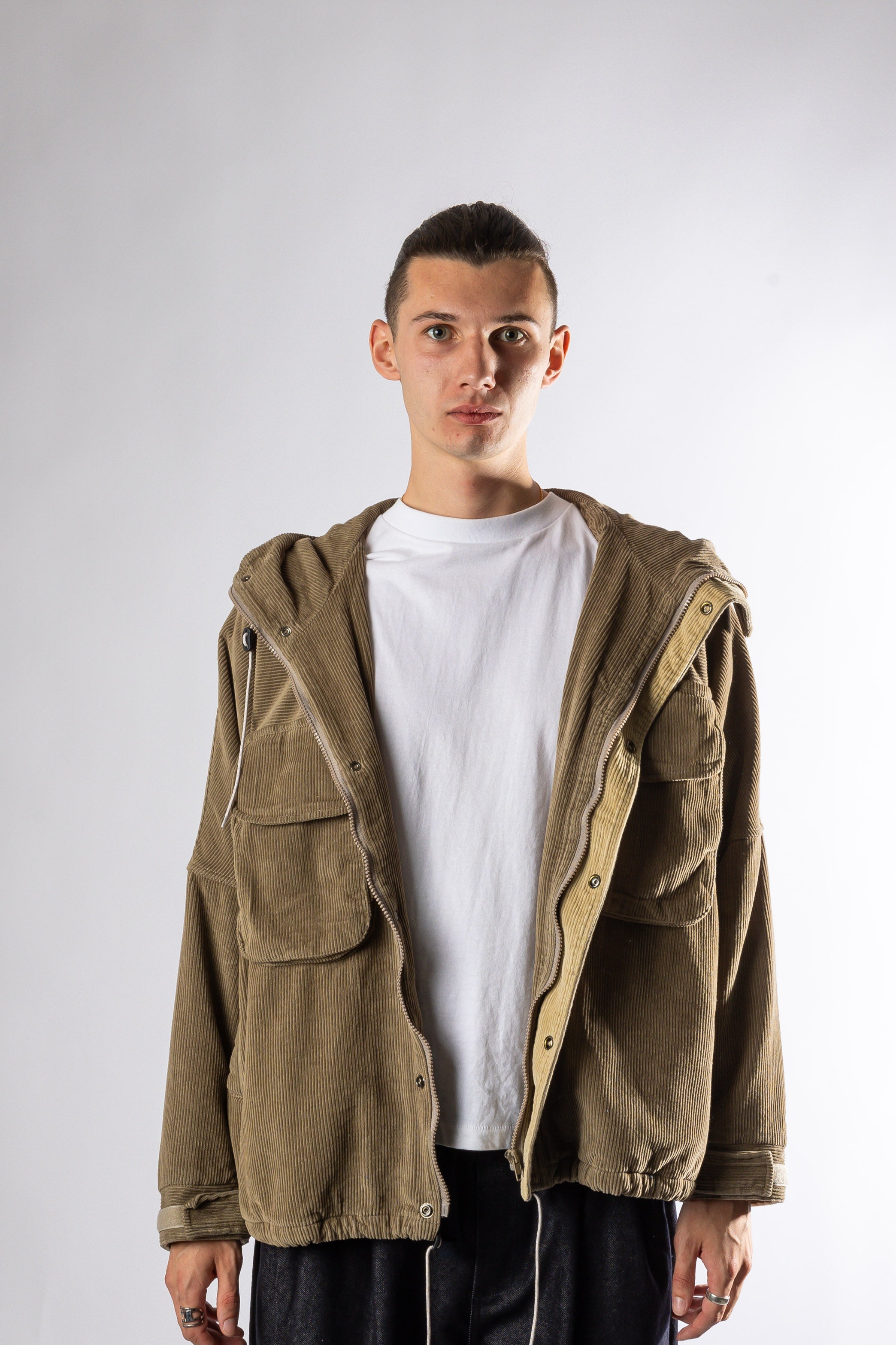 CORDUROY MOUNTAIN JACKET BEIGE Kappy