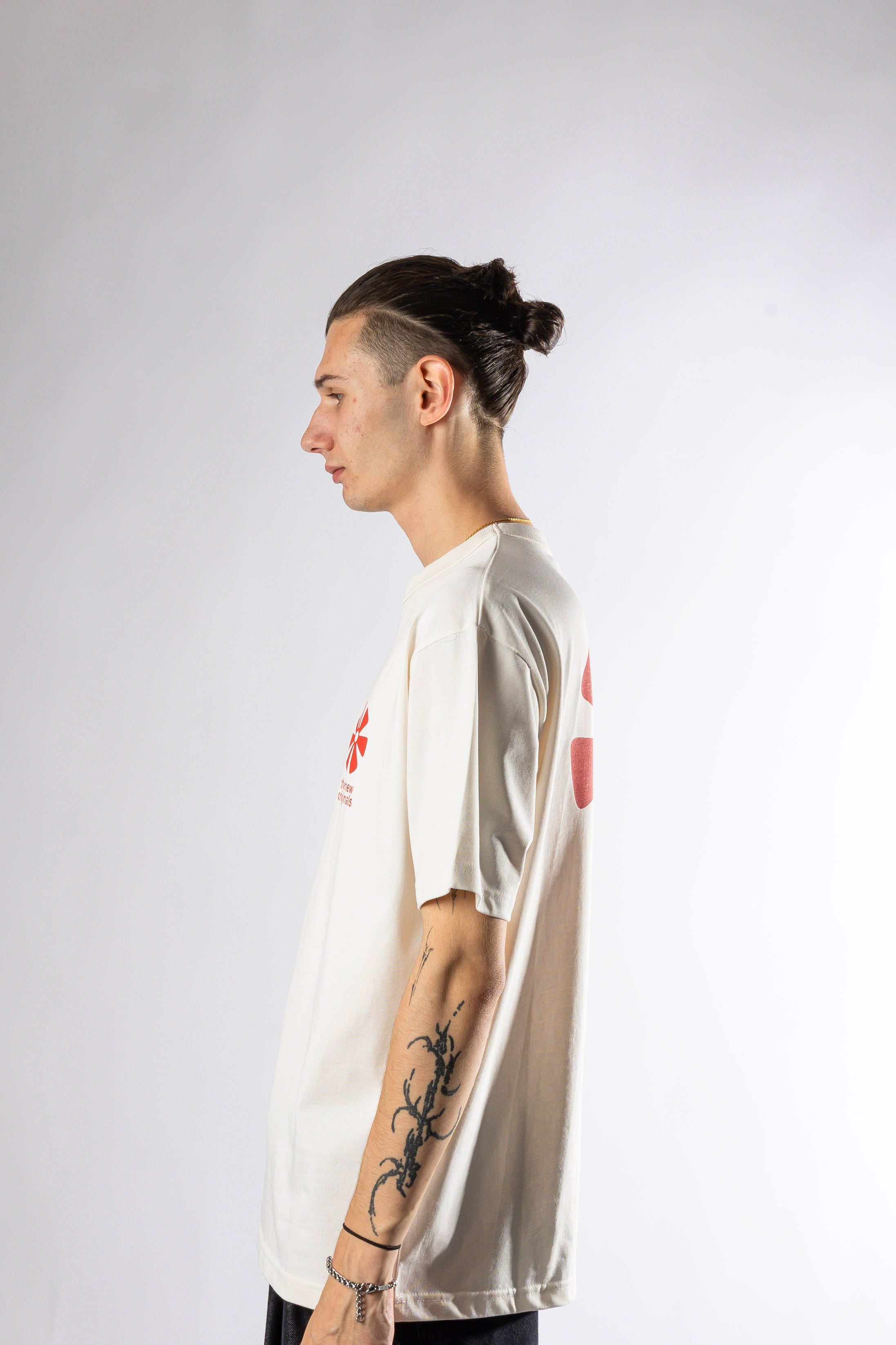 Ananse Adinkra Tee -  White The New Original