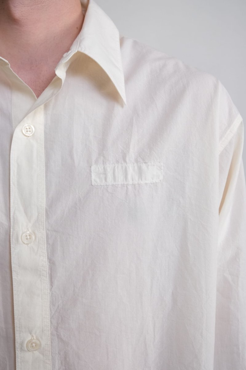 ESSAY SHIRT - Off White Micro Check MFPEN