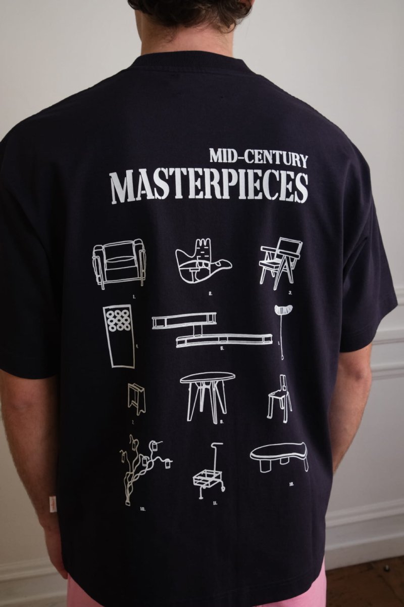 T-SHIRT DESIGN - NAVY BLUE Verlan