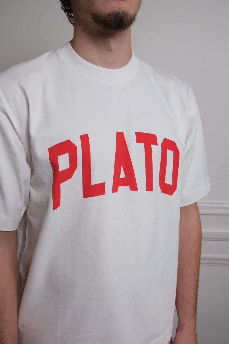 T-SHIRT PLATON - OFF-WHITE Verlan — photo 3