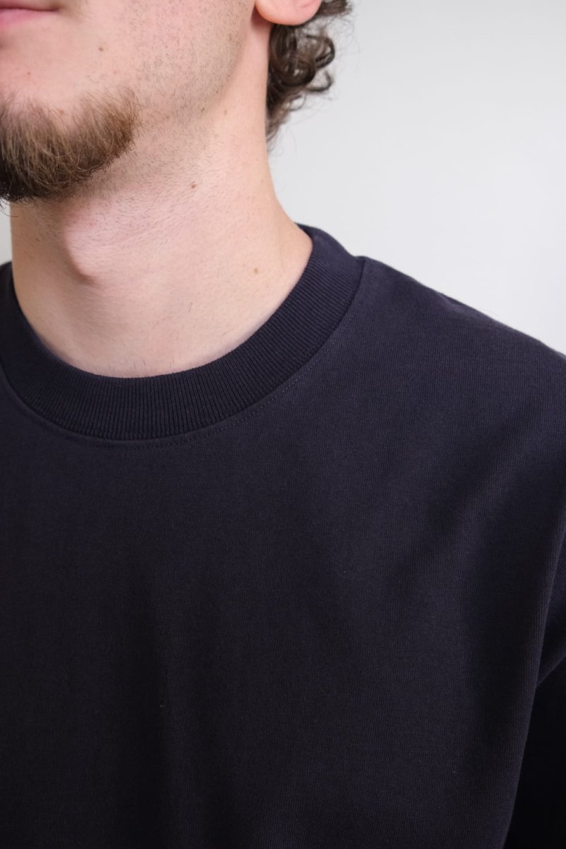 THE LONG SLEEVE T-SHIRT NAVY BLUE Verlan — photo 3