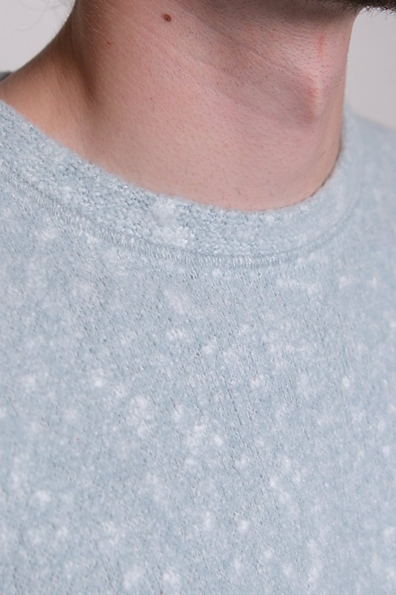 PASS LONGSLEEVE - Blue/White Melange