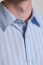FIND SHIRT - BLUE / WHITE OXFORD STRIPE