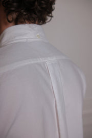 Vintage Ivy White Oxford - Kamakura Shirt - détail matière oxford