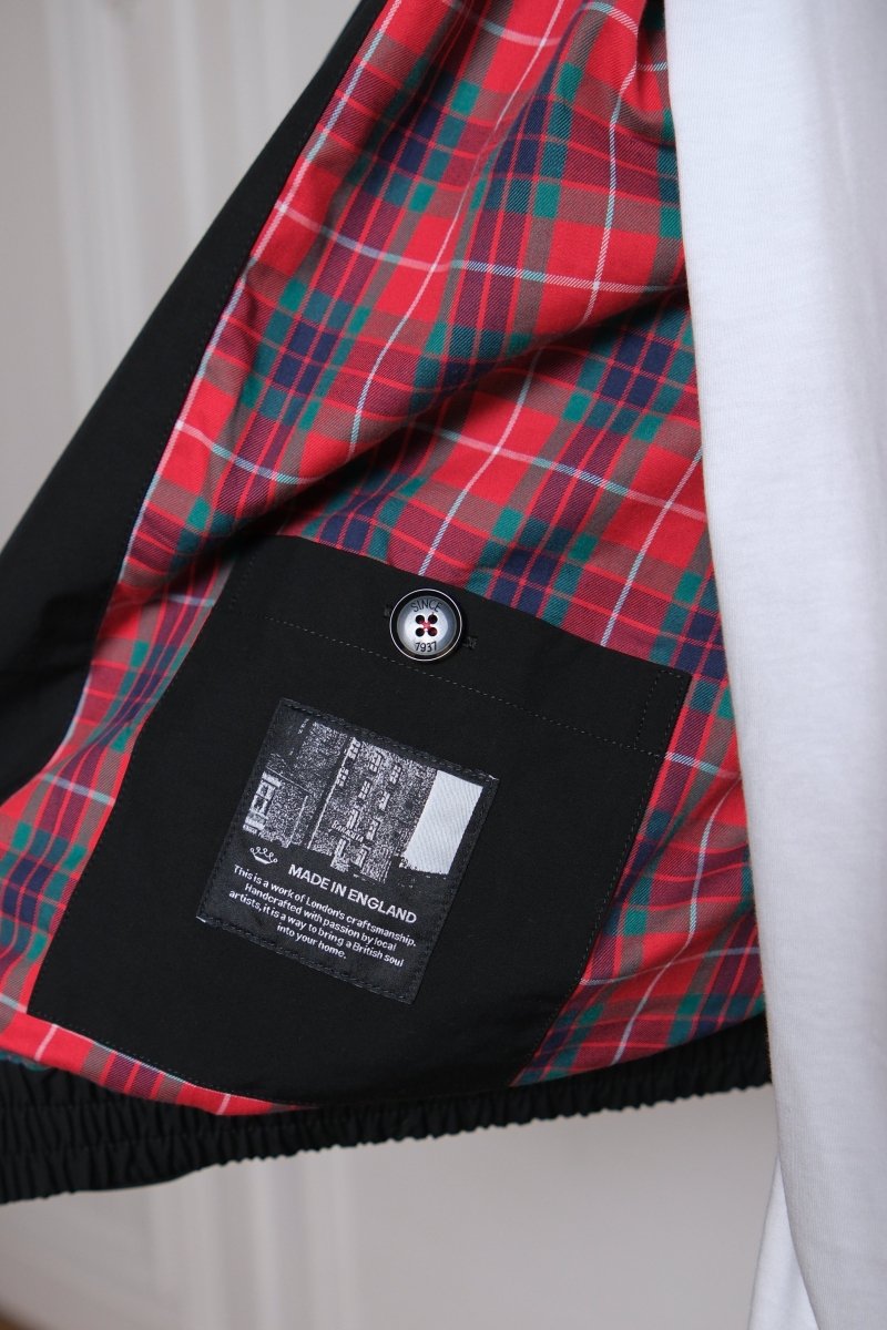 G18 BARACUTA CLOTH BARACUTA CLOTH - BLACK