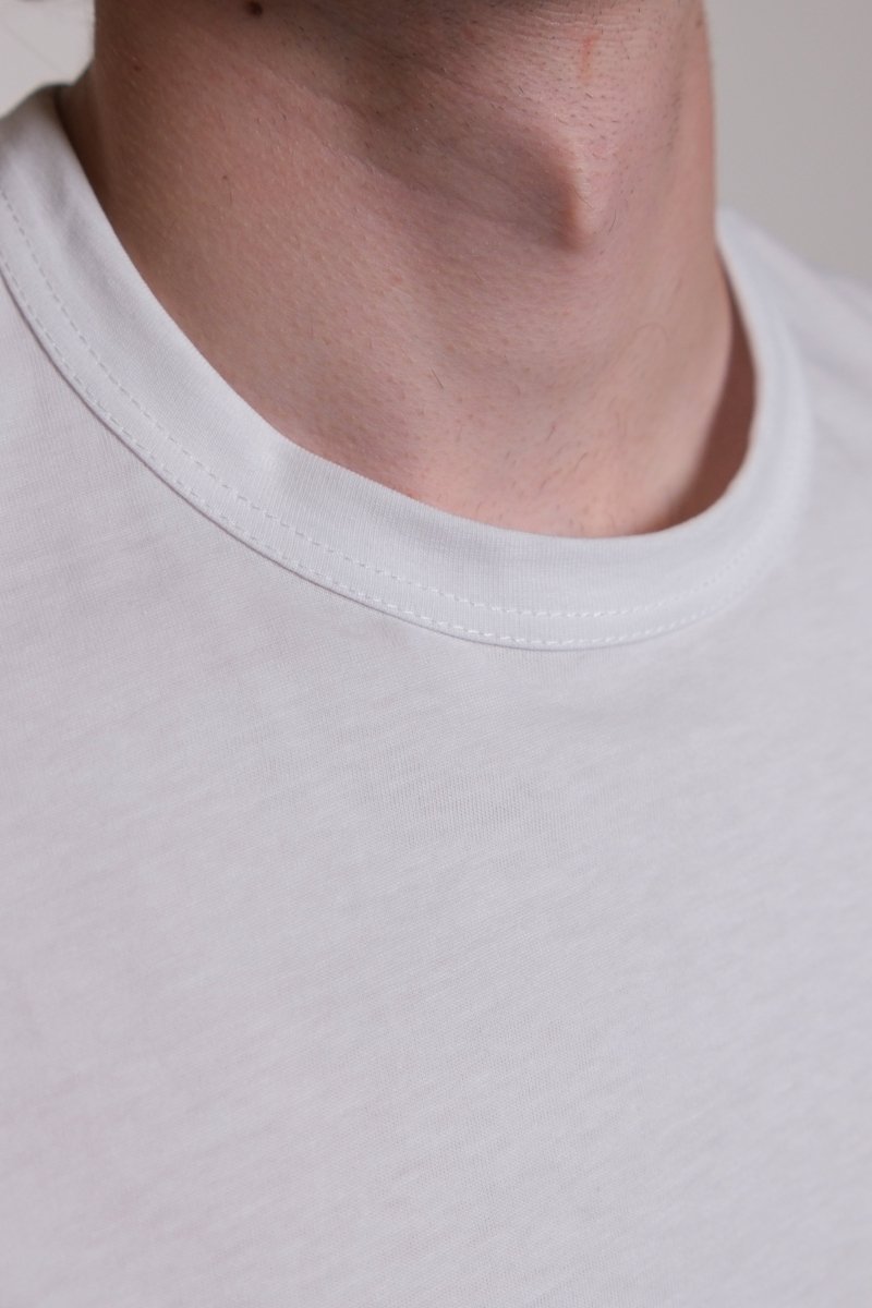 CDG Shirt Forever - Men's T-shirt - White COMME DES GARÇONS SHIRT - détail matière — photo 3