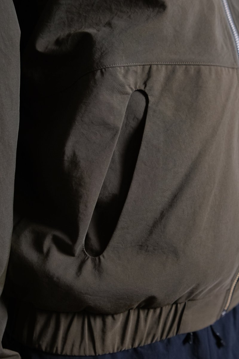 Taslan Nylon Jacket - Moss — photo 6
