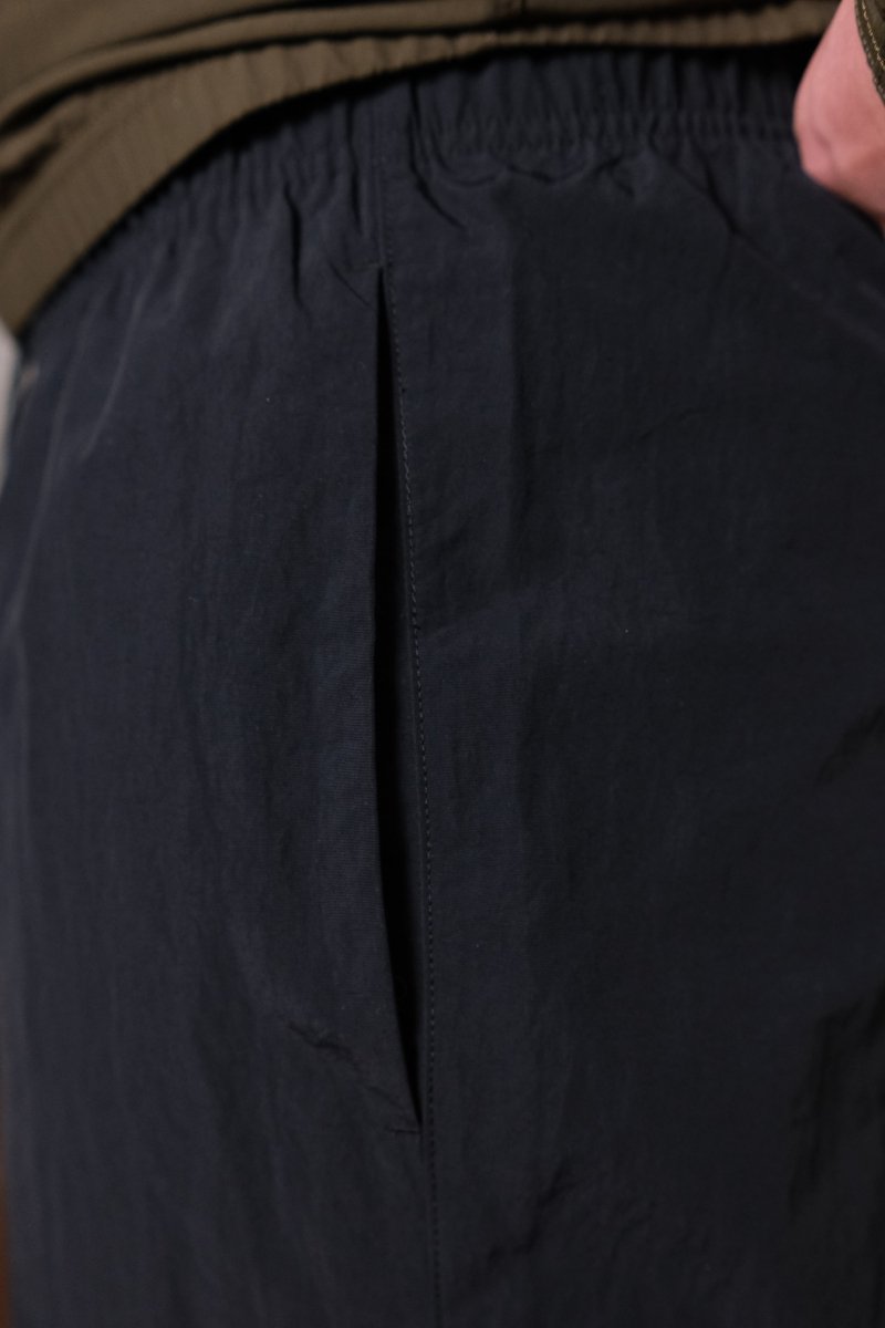 Nylon Tussar Pants - Black