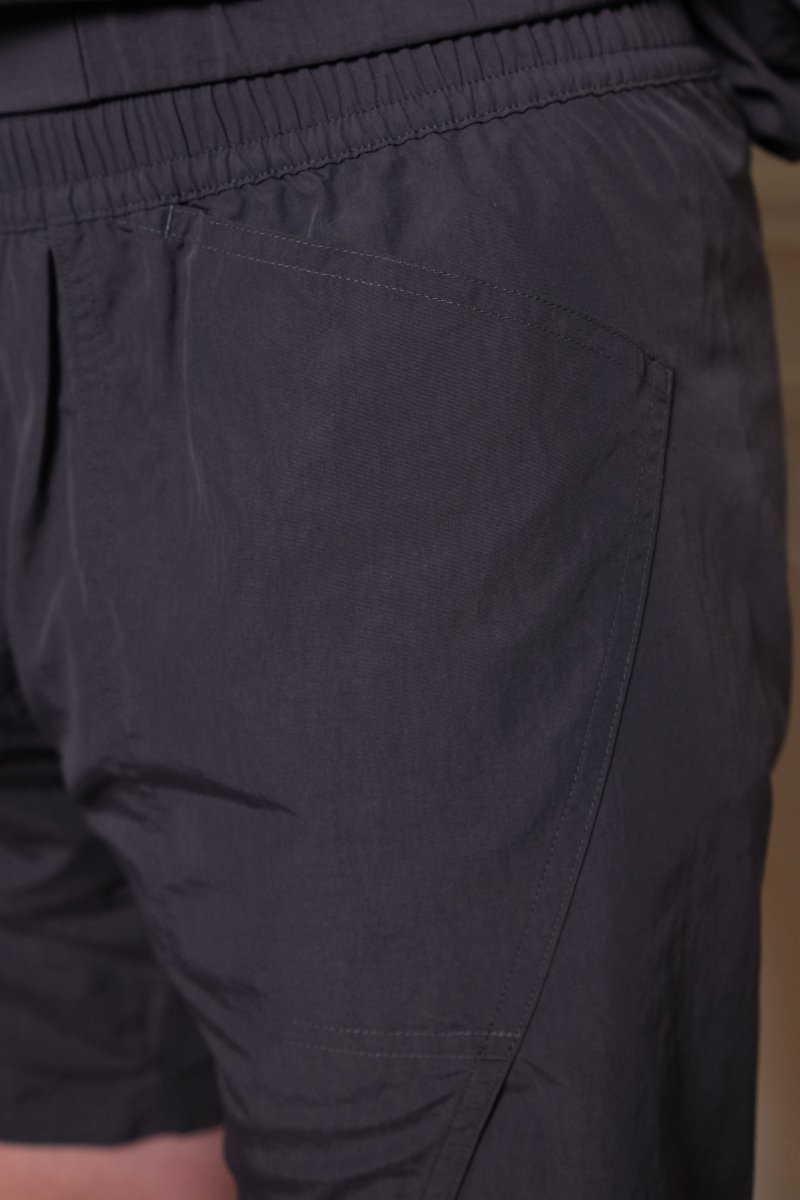 Taslan Nylon Shorts - Shale