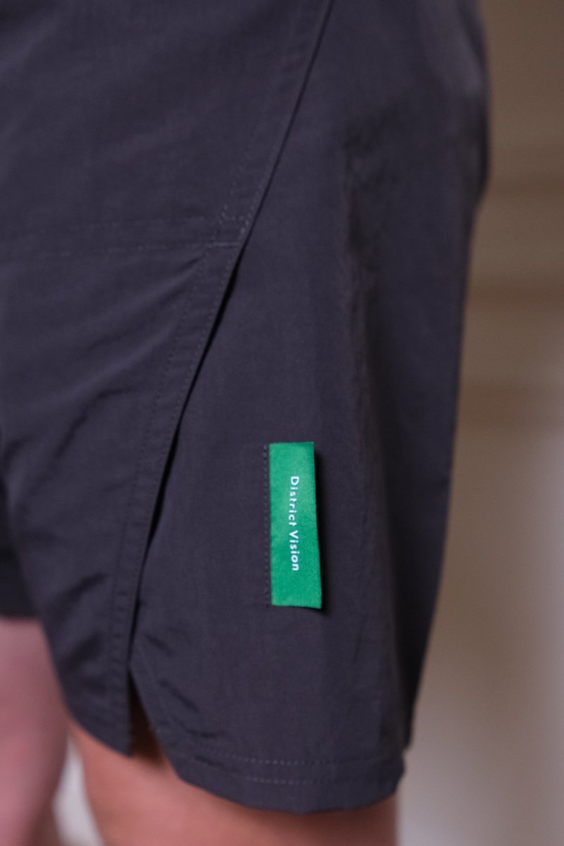 Taslan Nylon Shorts - Shale — photo 3