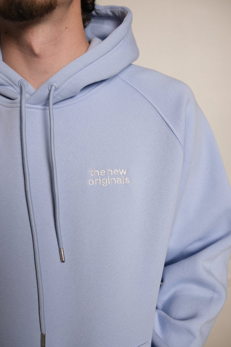 CATNA HOODIE - Lush Blue THE NEW ORIGINALS - détail capuche