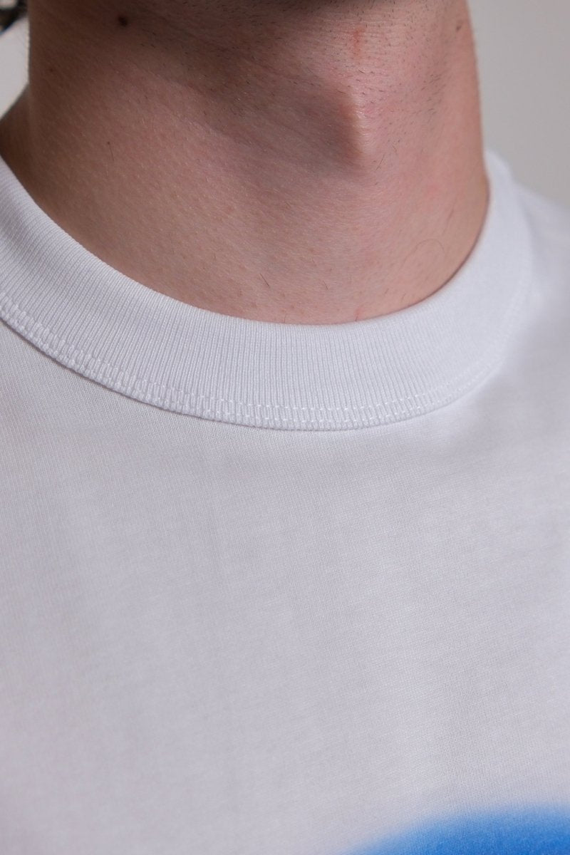 FLYING FREDDY TEE - White THE NEW ORIGINALS - détail col et épaule