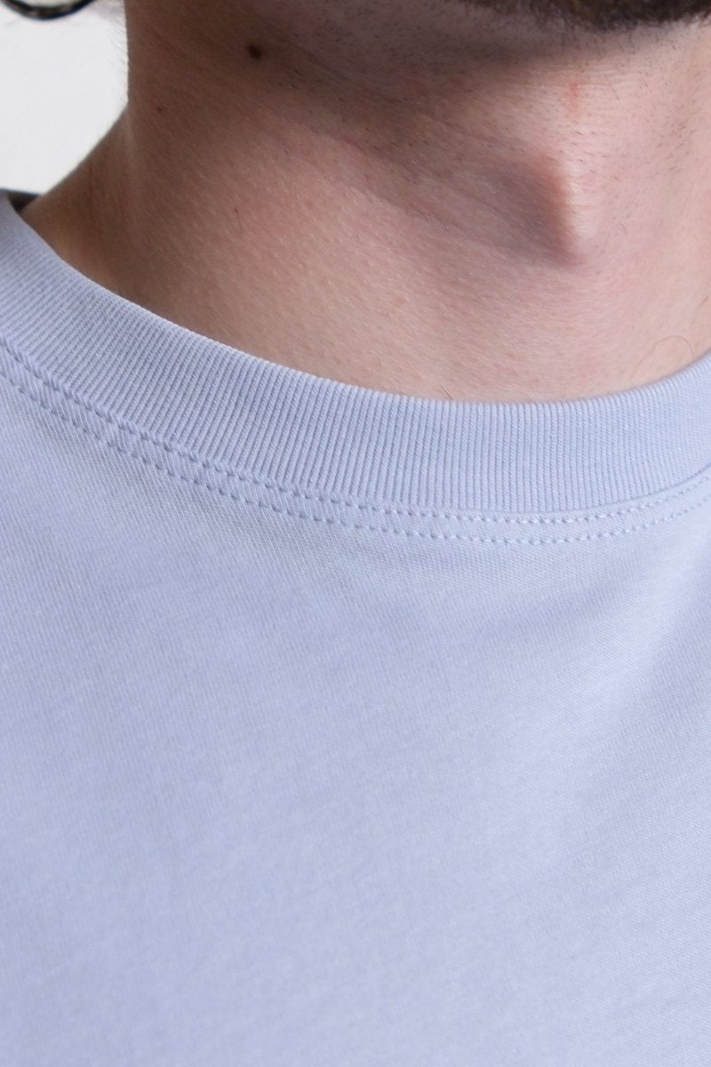 CATNA TEE - Lush Blue THE NEW ORIGINALS - détail matière