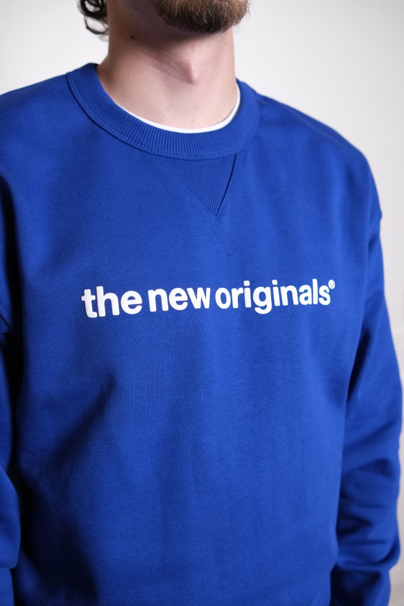 THE NEW ORIGINALS CREWNECK - Blue THE NEW ORIGINALS - détail col rond