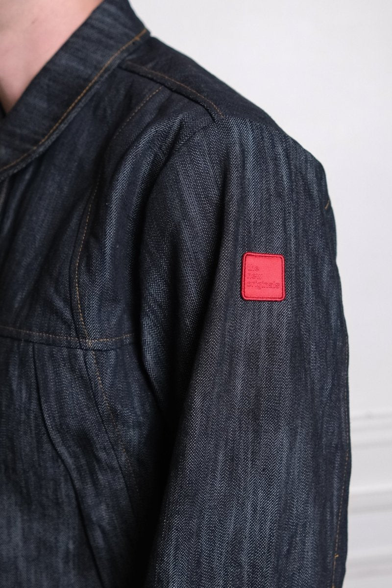 WAVE DENIM JACKET - Slub Raw Denim THE NEW ORIGINALS - détail poches — photo 5