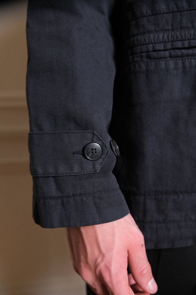 WOMENS TERRAIN JACKET - Anthracite MFPEN - détail patte réglable poignet