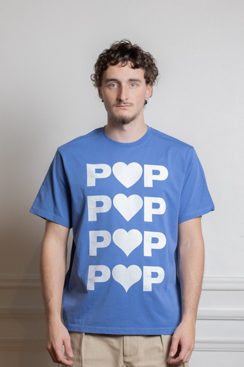 hearts t-shirt dutch blue Pop trading company — photo 2