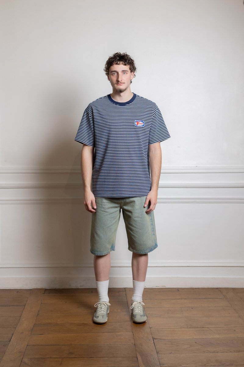 Goodies Sportive Legion Striped Tee porté de face — photo 1