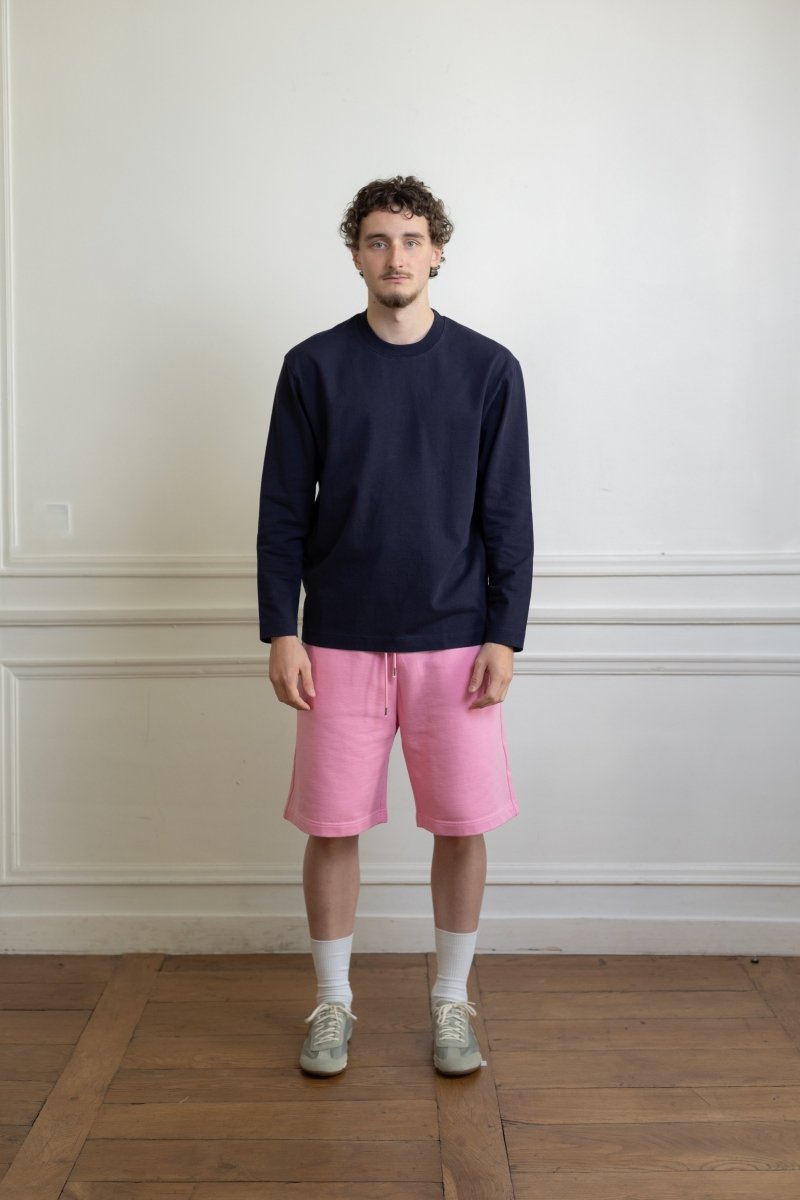 THE LONG SLEEVE T-SHIRT NAVY BLUE Verlan — photo 1