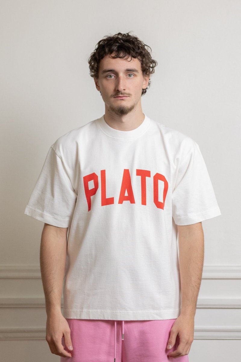 T-SHIRT PLATON - OFF-WHITE Verlan — photo 2