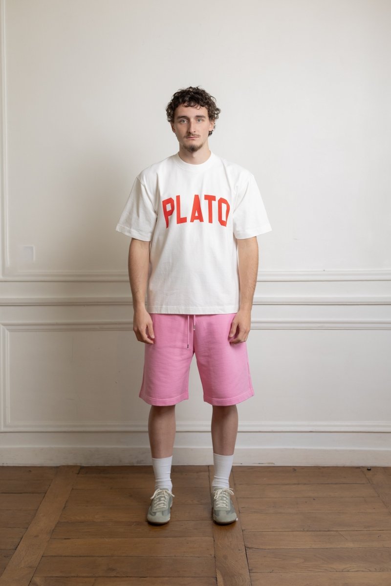 T-SHIRT PLATON - OFF-WHITE Verlan — photo 1