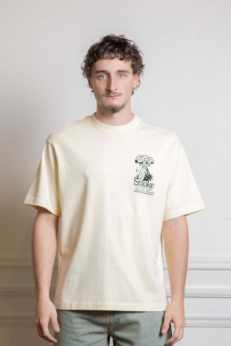 Goodies Sportive Smoke Zone Butter Tee porté de dos — photo 2