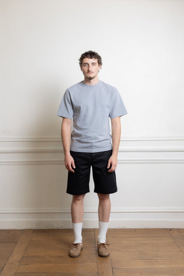 Faded Athletic T-shirt - Dry blue