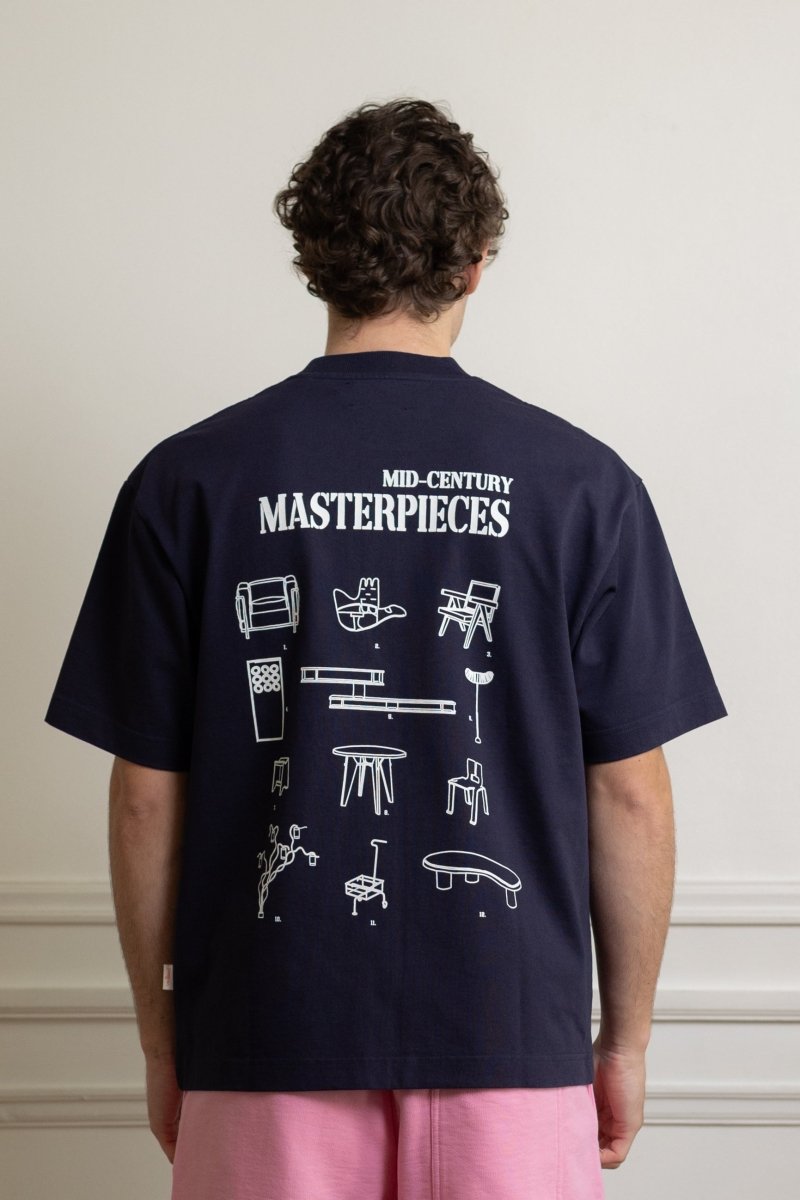 T-SHIRT DESIGN - NAVY BLUE Verlan