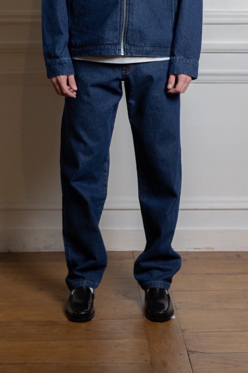 drs denim pant - rinsed Pop trading company