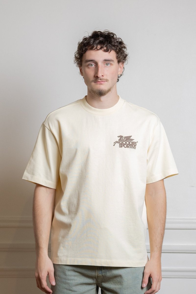 Goodies Sportive New Pegasus Butter Tee porté de dos