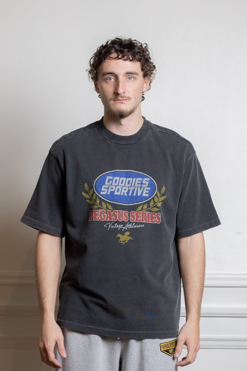Goodies Sportive Fadeout Premium Caesar Tee porté de dos — photo 2