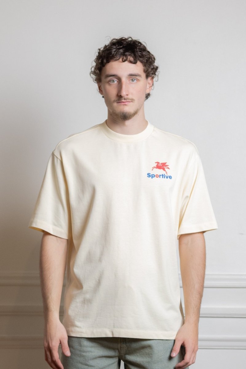 Goodies Sportive Pegasus Butter Tee porté de dos