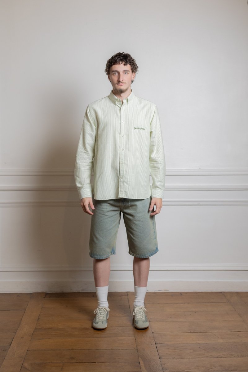 Goodies Sportive Hay Oxford Shirt porté de face — photo 1