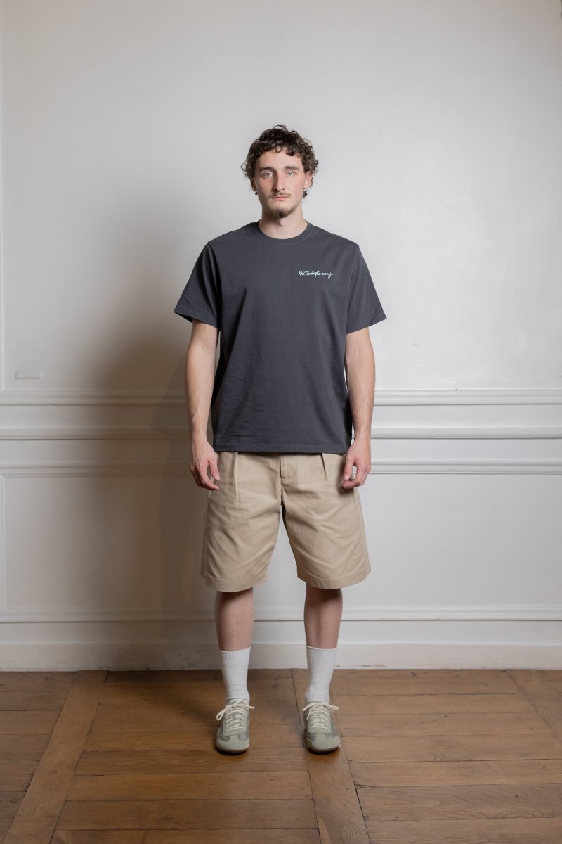 Oneliner t-shirt - Anthracite Pop trading company