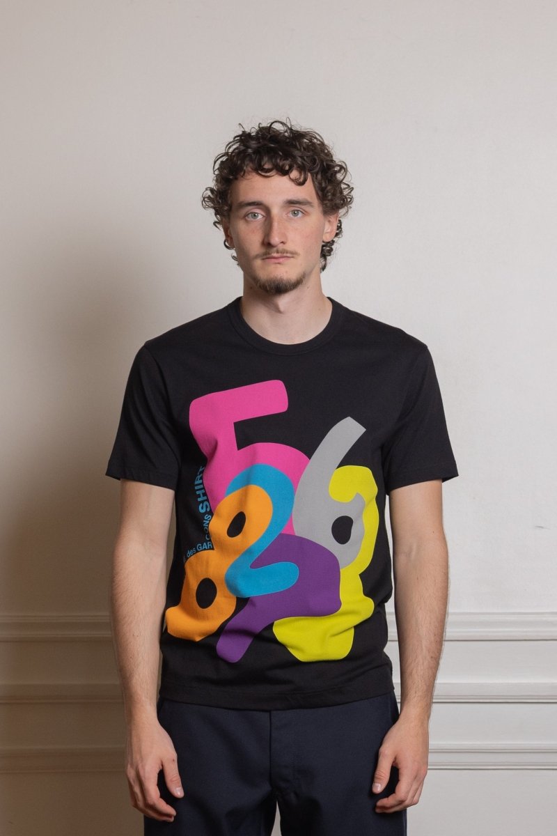 Men's Graphic Printed T-Shirt BLACK COMME DES GARÇONS SHIRT - vue de dos — photo 2
