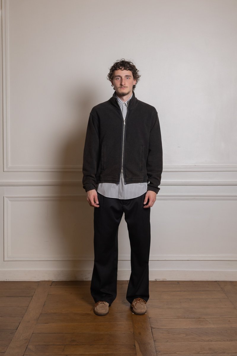 COVET FULL ZIP - Burned Black MFPEN - vue en pied de face — photo 1