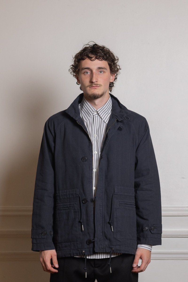 WOMENS TERRAIN JACKET - Anthracite MFPEN - vue de face ouverte