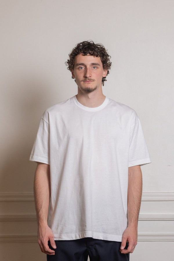 FQ-T008-S26 MENS T-SHIRT KNIT - WHITE