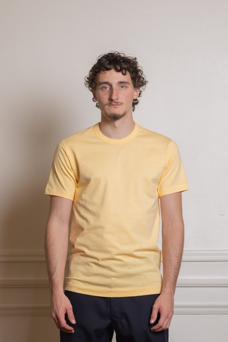 FQ-T001-S26 MENS T-SHIRT KNIT - PASTEL ORANGE COMME DES GARÇONS SHIRT - vue de dos — photo 2