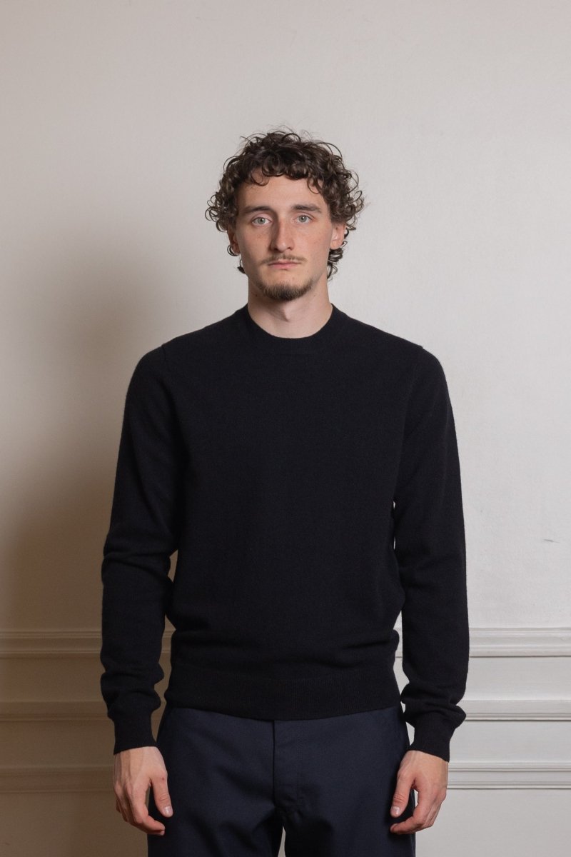 FZ-N108-PER - MENS PULLOVER KNIT - BLACK COMME DES GARÇONS SHIRT - vue de dos — photo 2